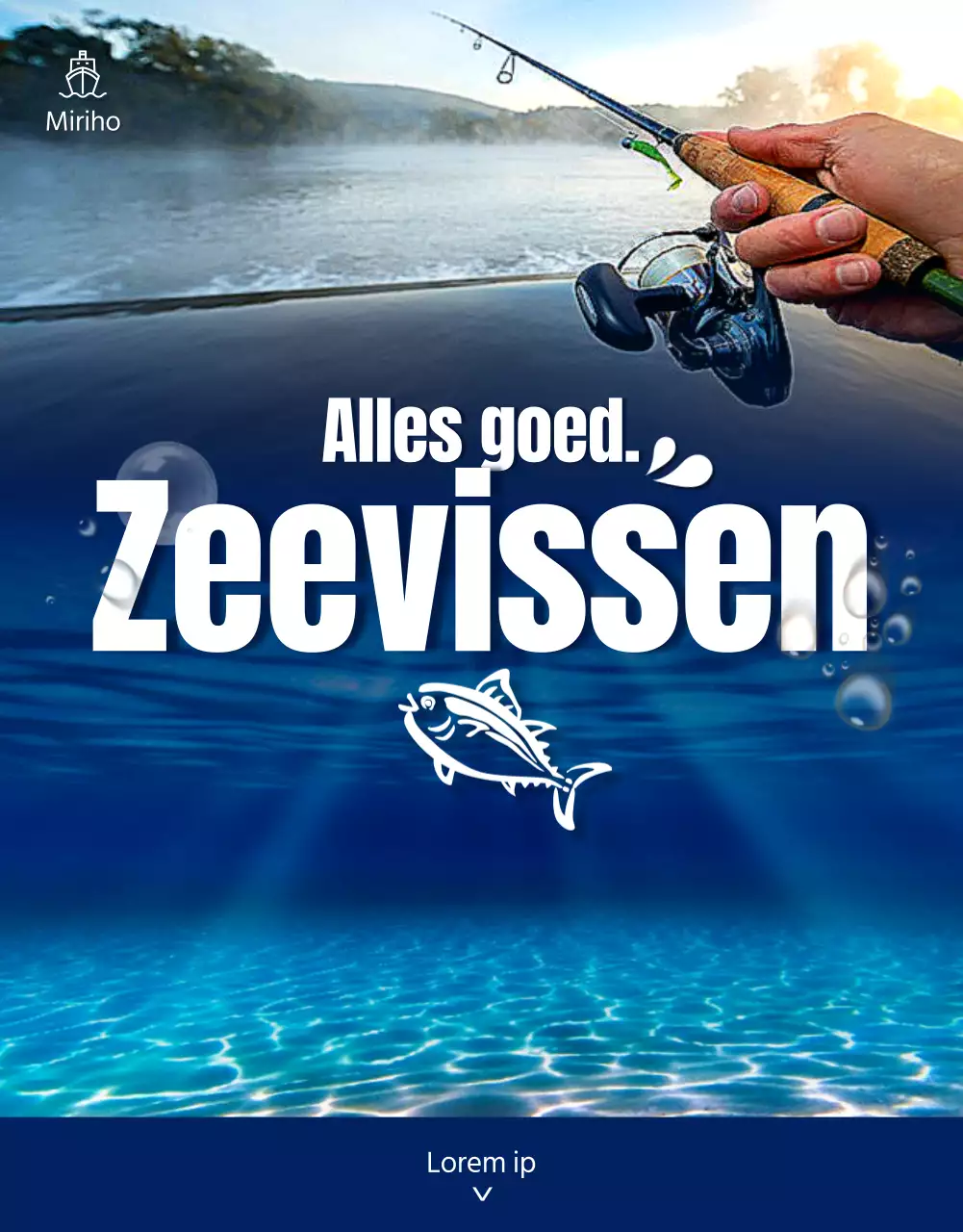 De details van Cobalt Blue's nette viservaring