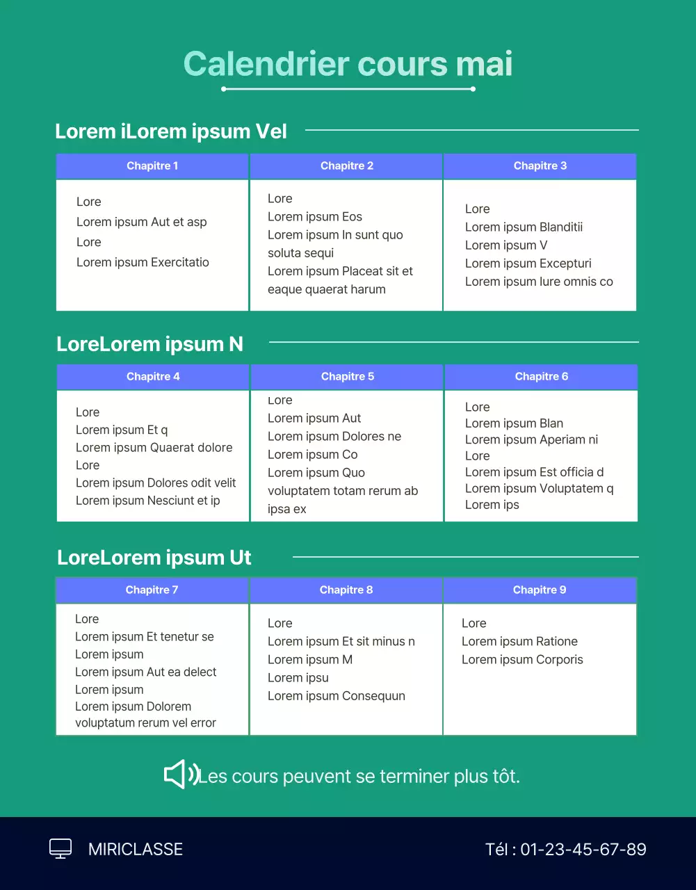 Détails de la formation à l'analyse des données sombres