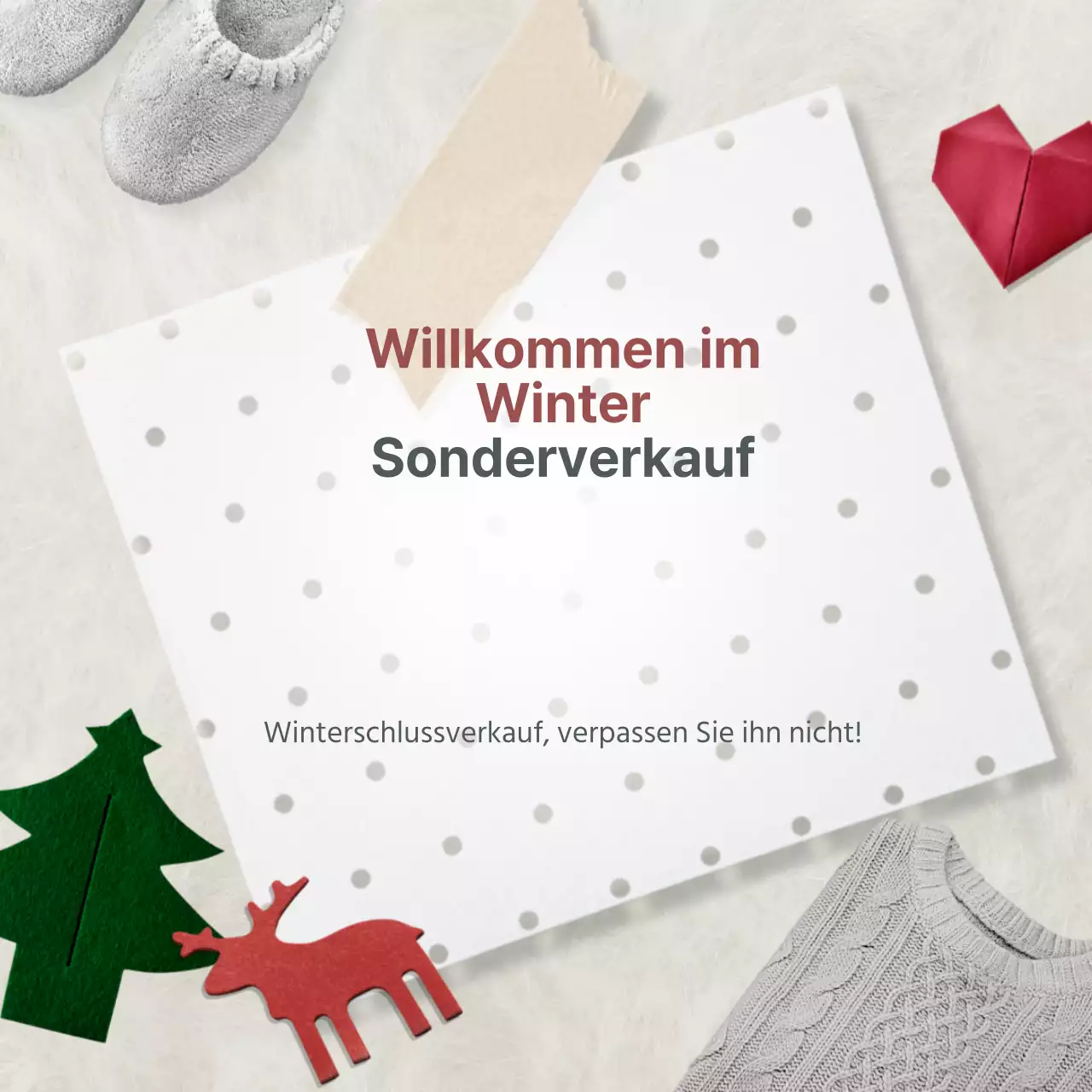 Winterschlussverkauf
