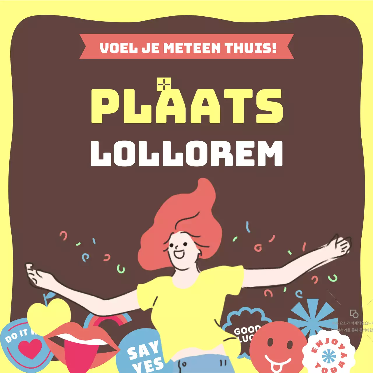 Een kleurrijk, feestelijk illustratieconcept met ruimtegids als thema