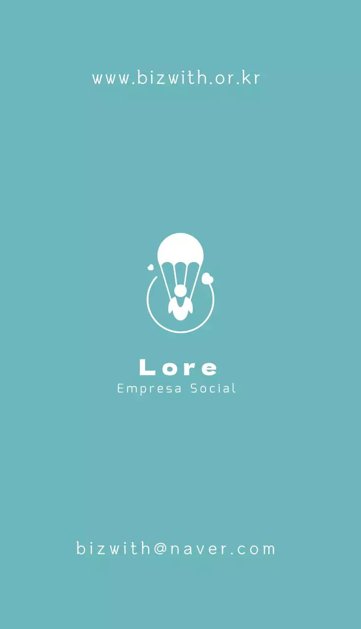 logo azul negocio limpio sin ánimo de lucro