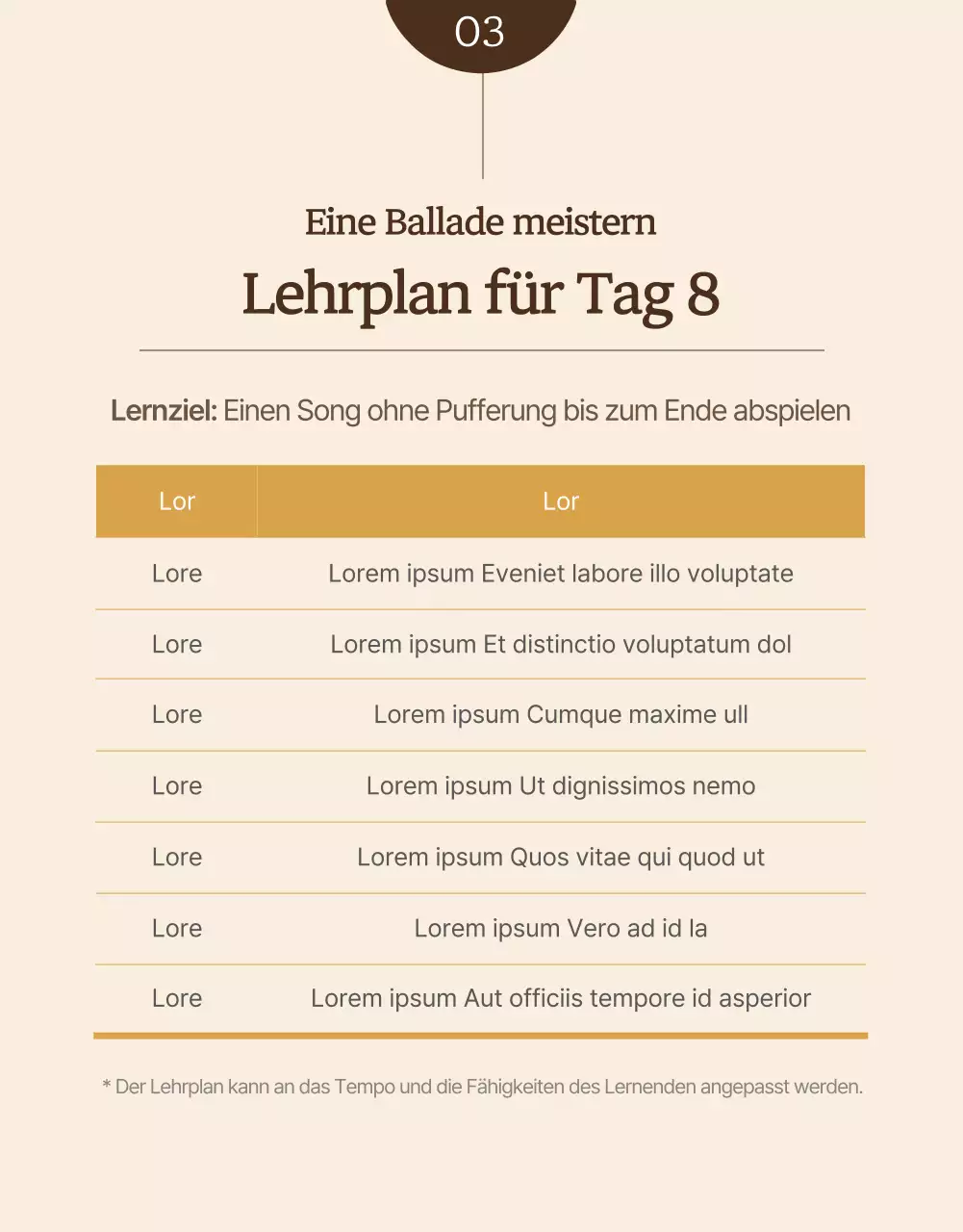 Lerne, wie man sanft und gefühlvoll spielt - Details zum Gitarrenunterricht