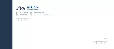 Logotipo azul negocio limpio