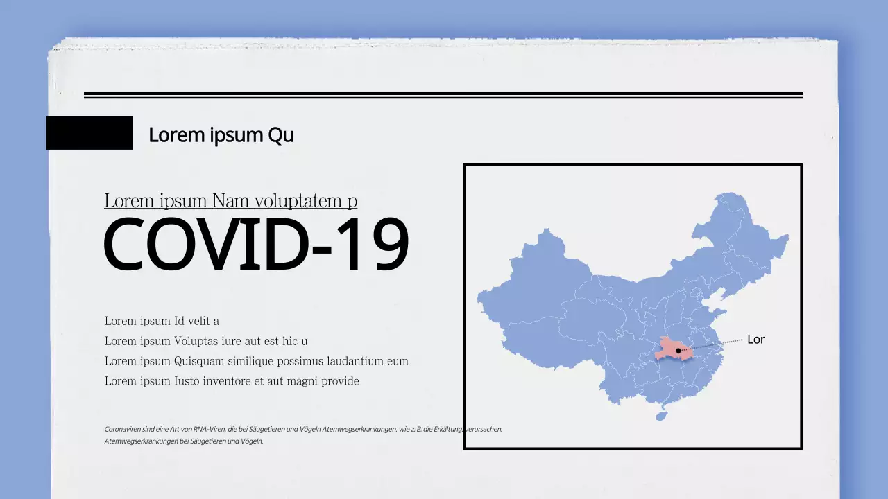 Konzeptkarten für Zeitungen