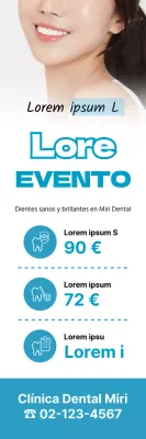 Evento de blanqueamiento dental Blue Dentist