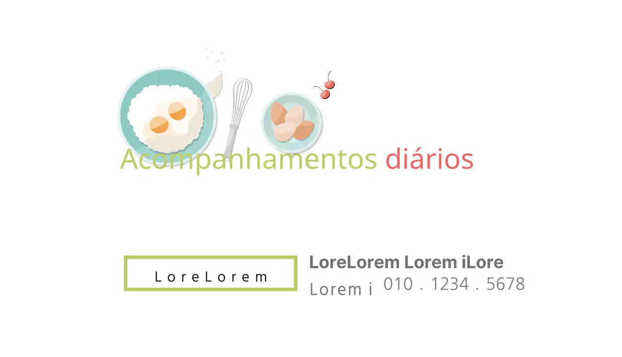 Acompanhamentos diários