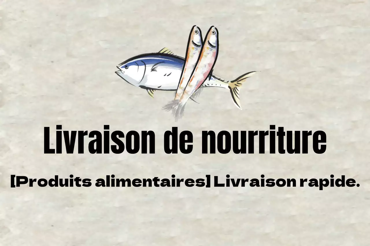 Livraison de nourriture