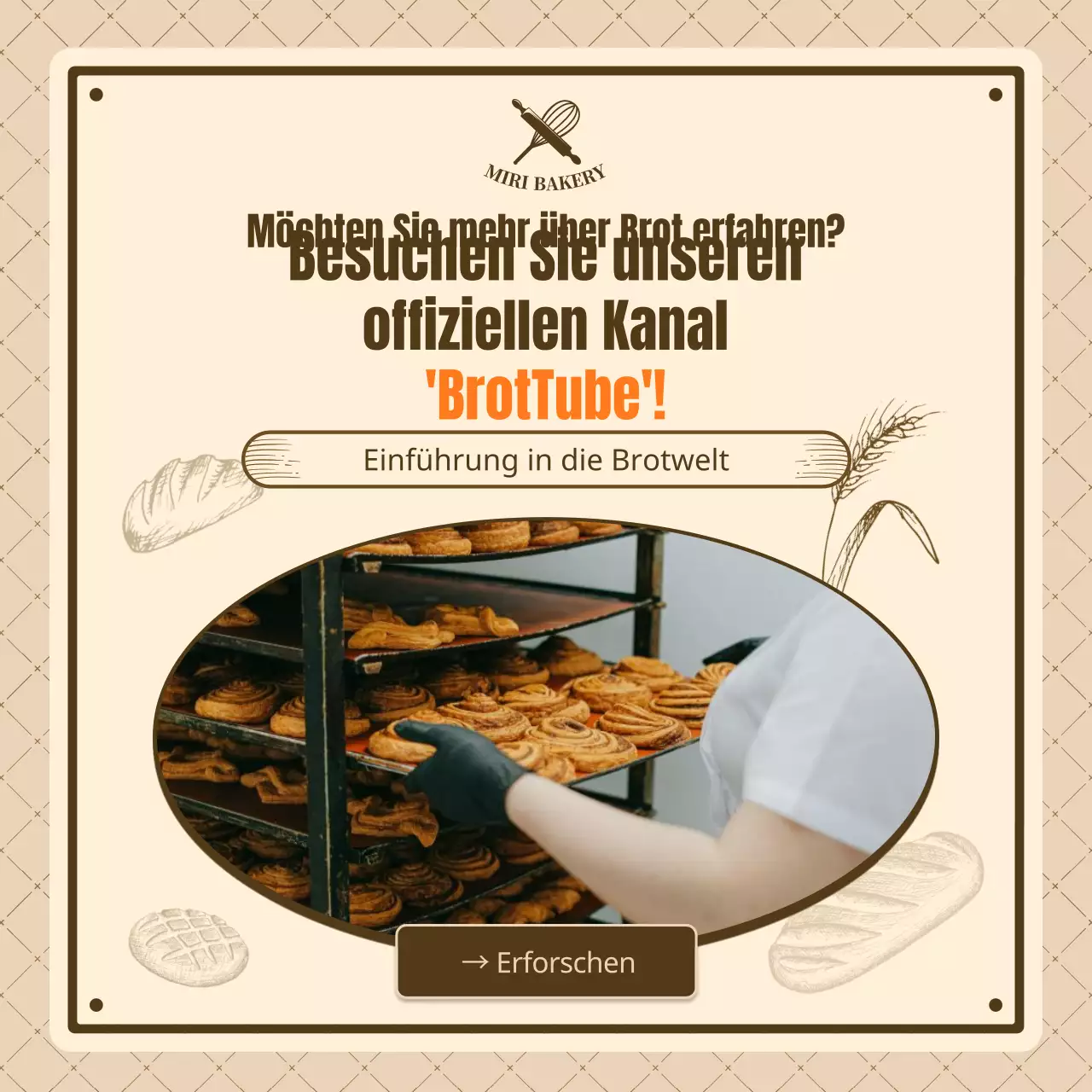 Kennen Sie Ihre braunen und beigen Vintage-Brote?