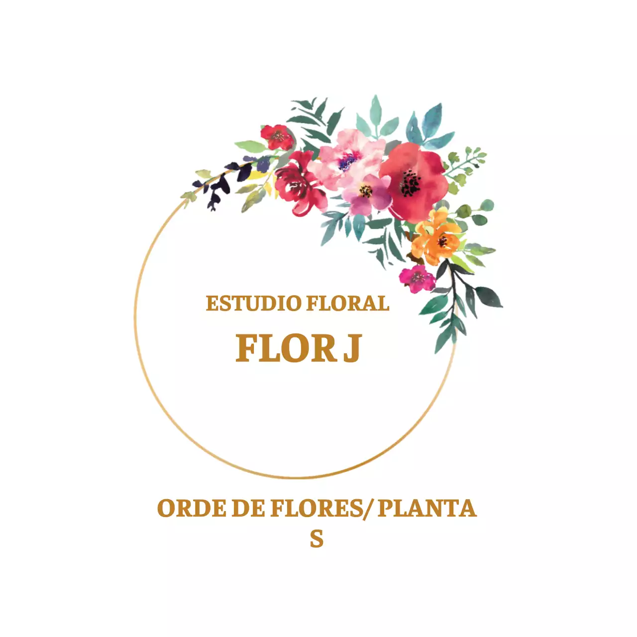 Etiquetas blancas ilustradas de jardín botánico limpio