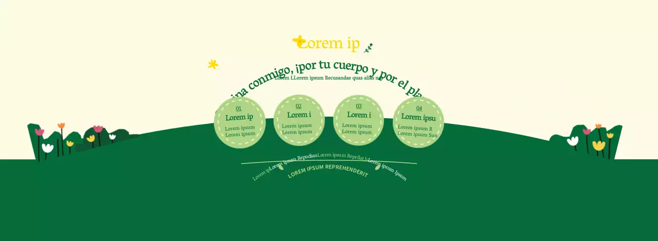 Sobre la campaña verde y amarilla de ir al trabajo a pie con un estilo limpio