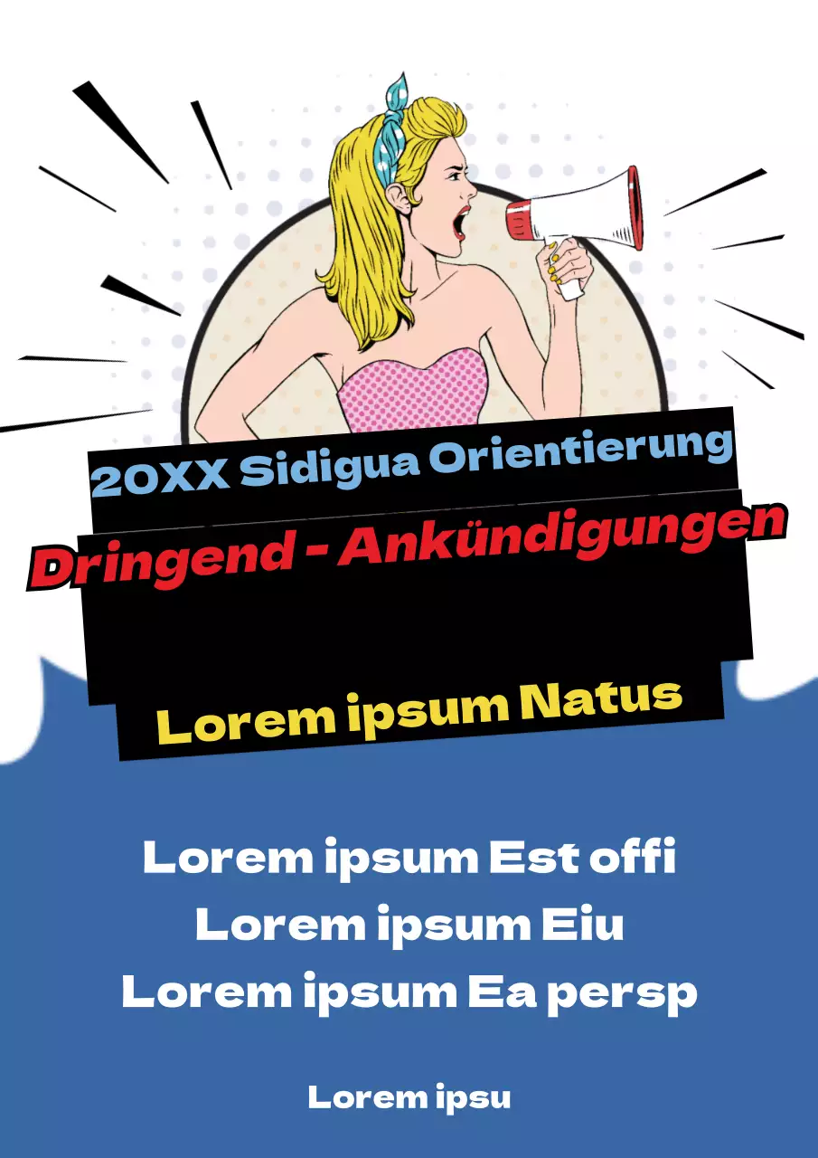 Orientierungsplakat der Abteilung Universitätsdesign