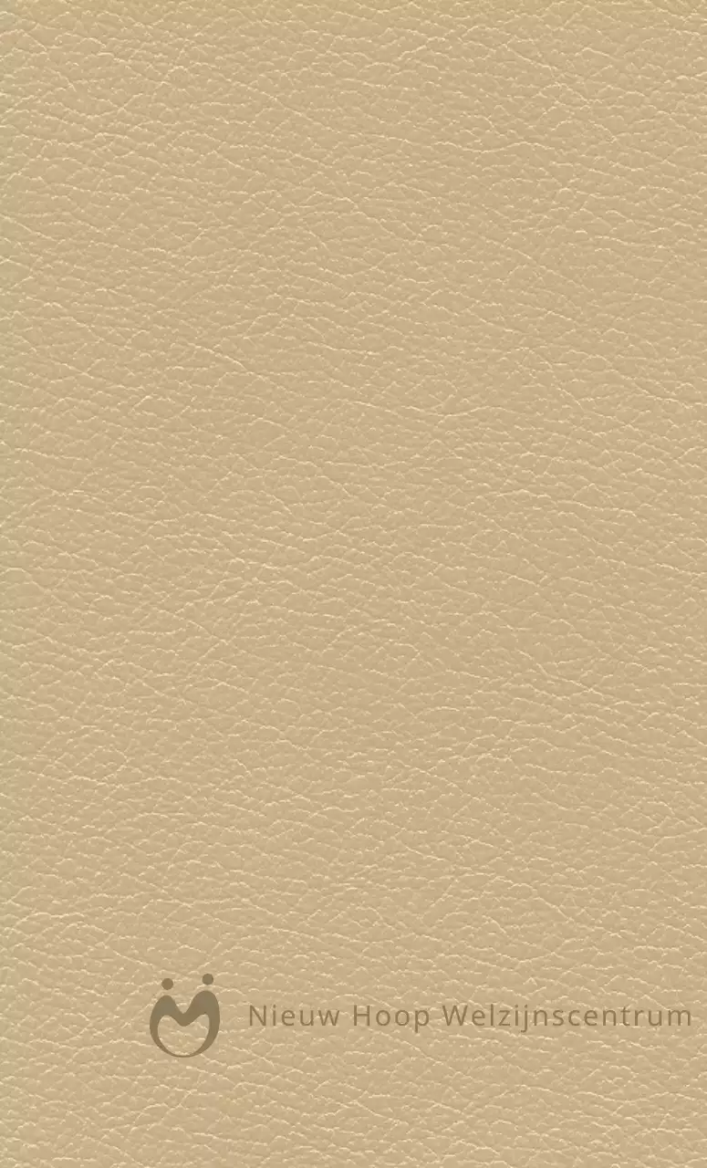 Agenda met naam en logo van welzijnscentrum