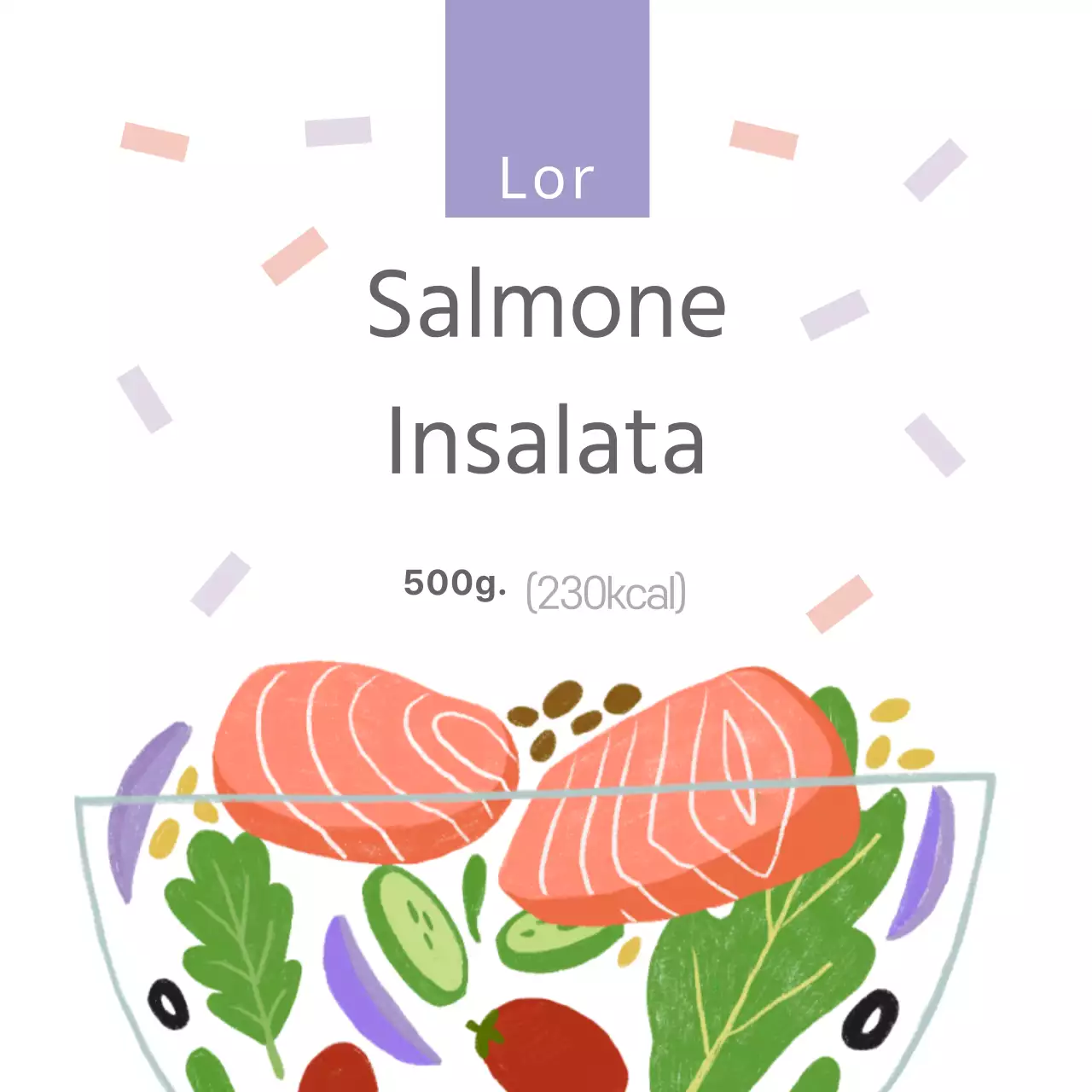 Insalata di salmone