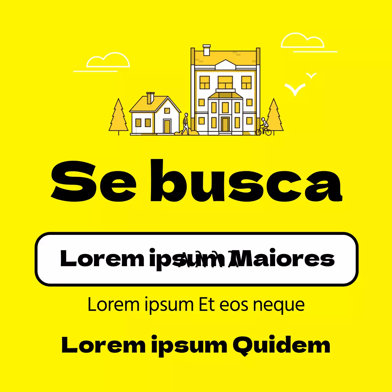 Inmueble amarillo en venta