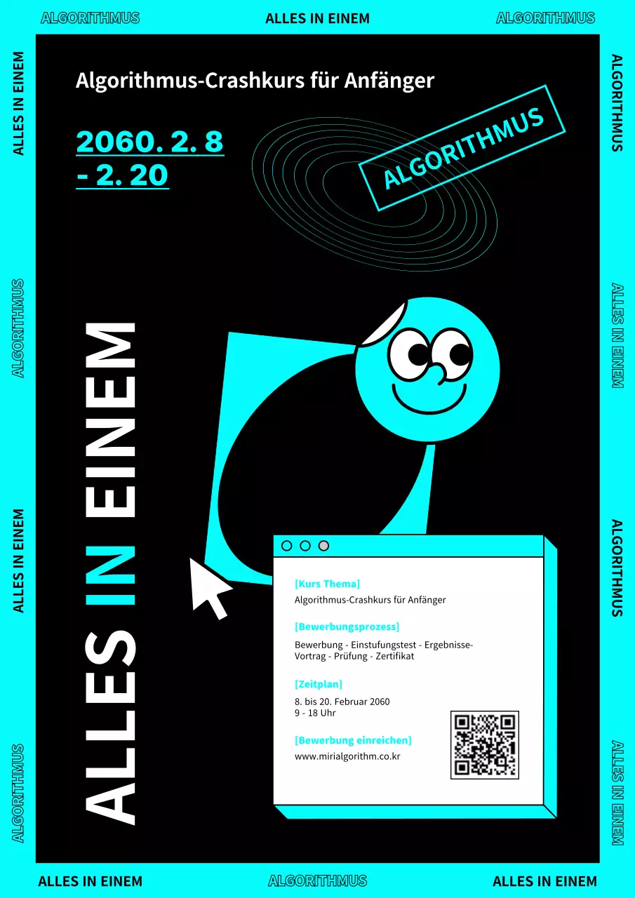 Algorithmische Vorlesungsskripte in Schwarz und Blau