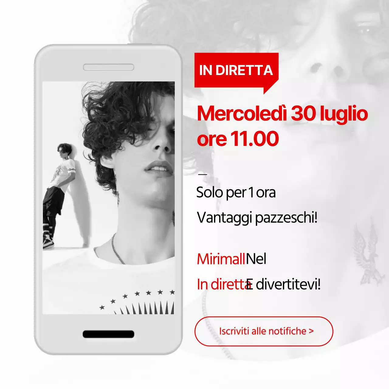 Semplice Rosso Trasmissione in diretta Annuncio Anteprima Centro Commerciale Solo 1 Ora Offerte Pazze Moda Uomo Abbigliamento