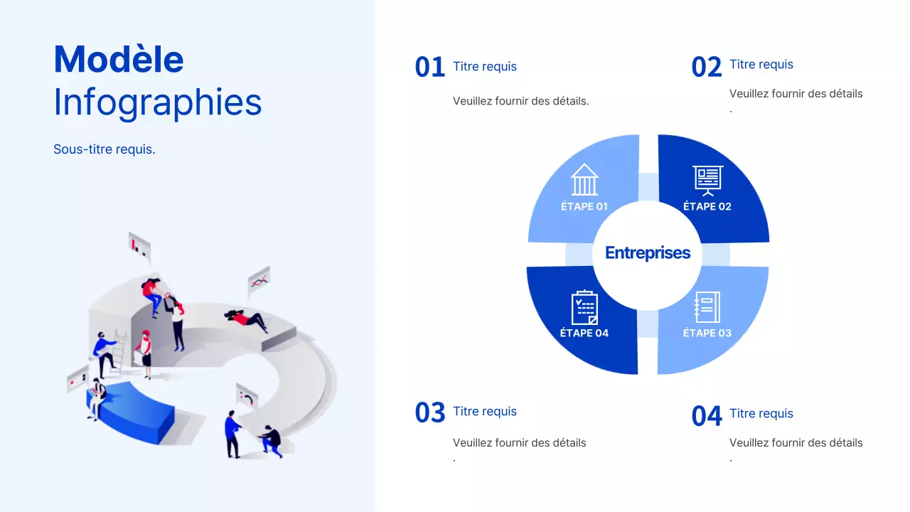Bluetone Infographics Templates Graphs Stage 4 Business Meeting Teamwork