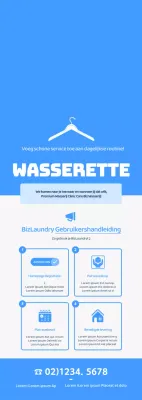 Koel, fris en blauw Gebruiksaanwijzing Simple Style Laundry