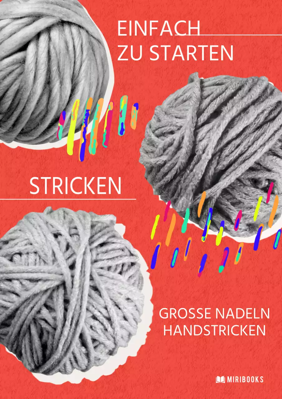 Pop-Art-Cover in Rot