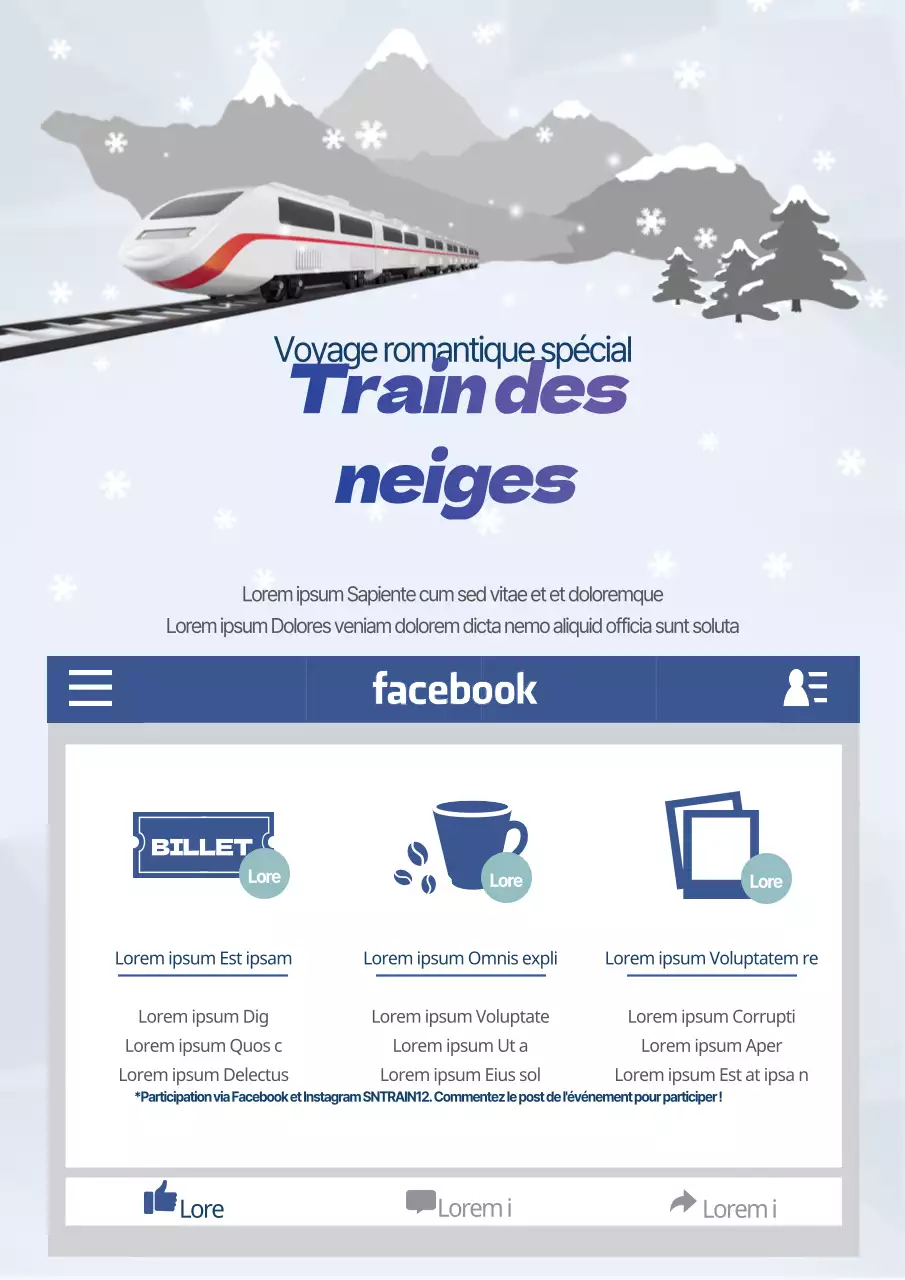 Train des neiges