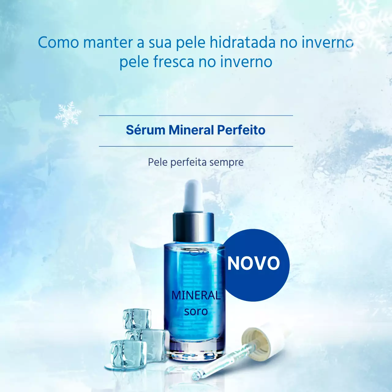 Criar uma pele fresca
