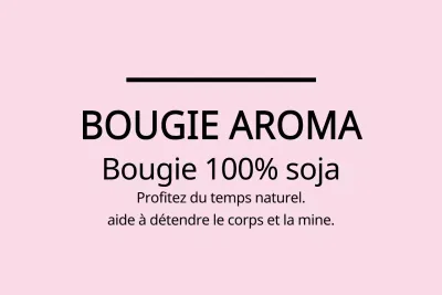 BOUGIE 100% SOJA