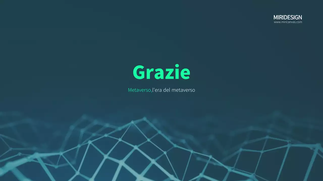 Modello di metaverso Greentone