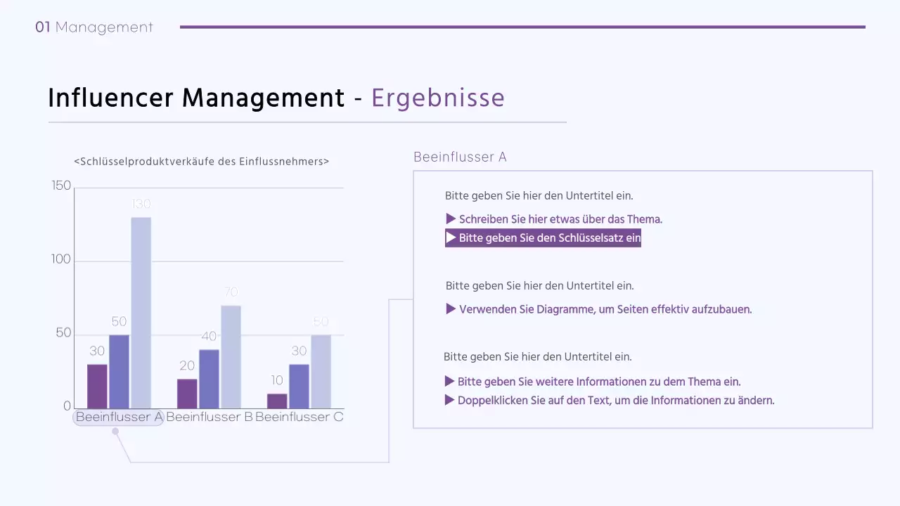 Ein sauberes Marketing-Design-Portfolio