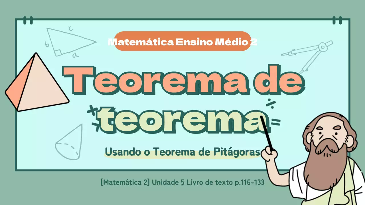 Apresentações de aulas em pastel com personagens