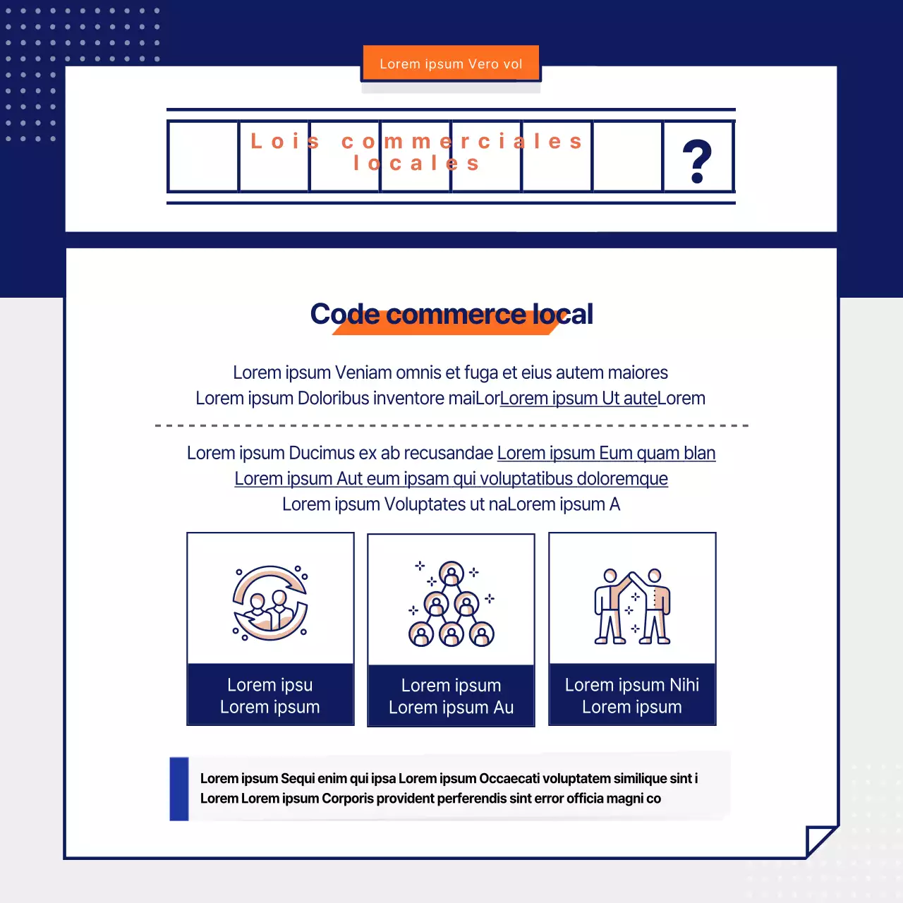 Bleu marine et gris : informations sur la législation en matière de zonage et conception de la promotion immobilière