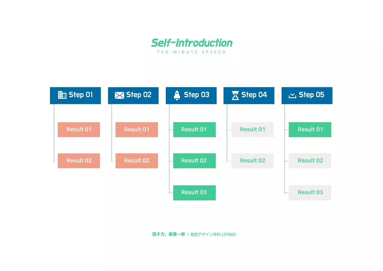 カラフル モダン 資料 プレゼンテーション