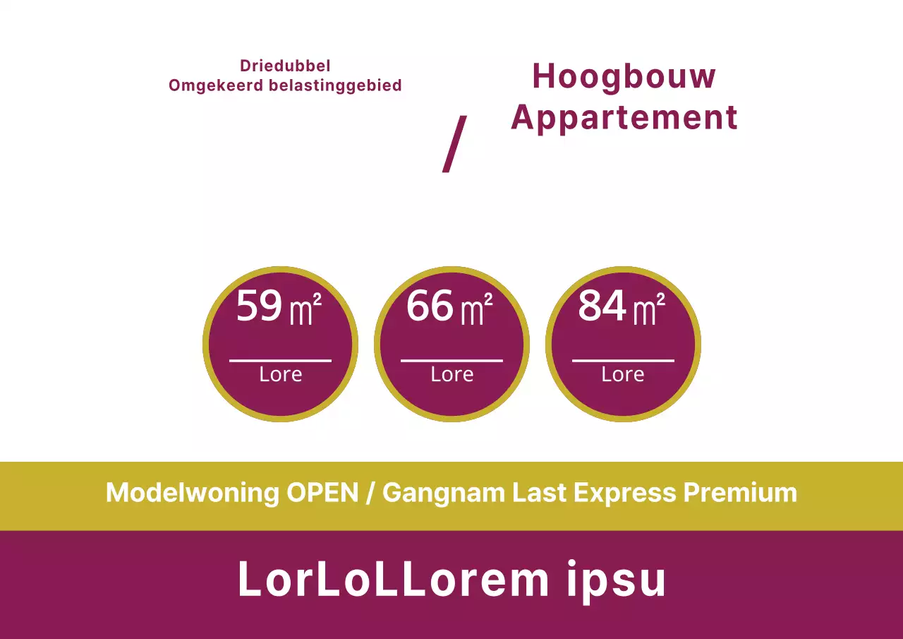 Hoogbouw appartementen