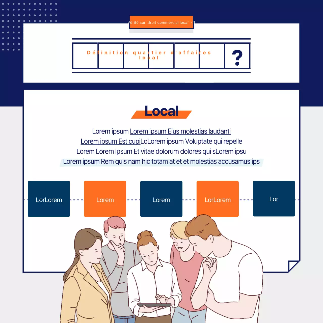 Bleu marine et gris : informations sur la législation en matière de zonage et conception de la promotion immobilière