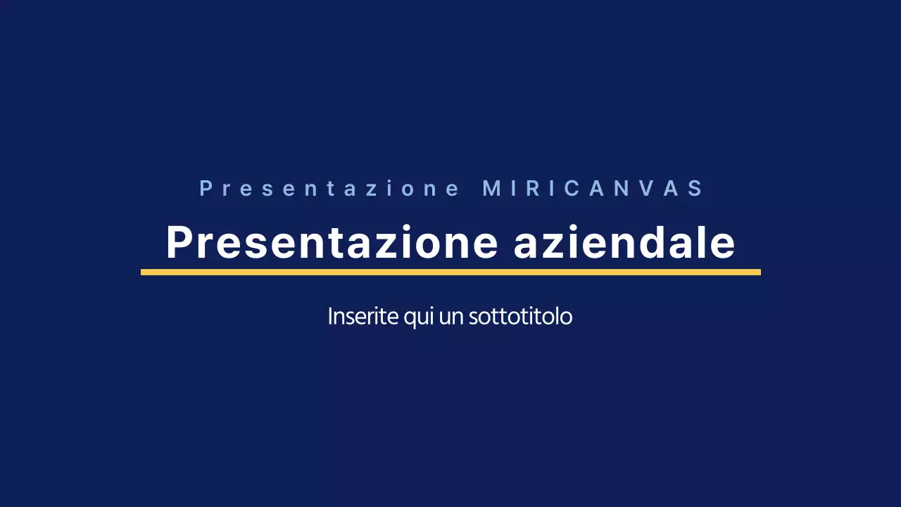 Presentazioni