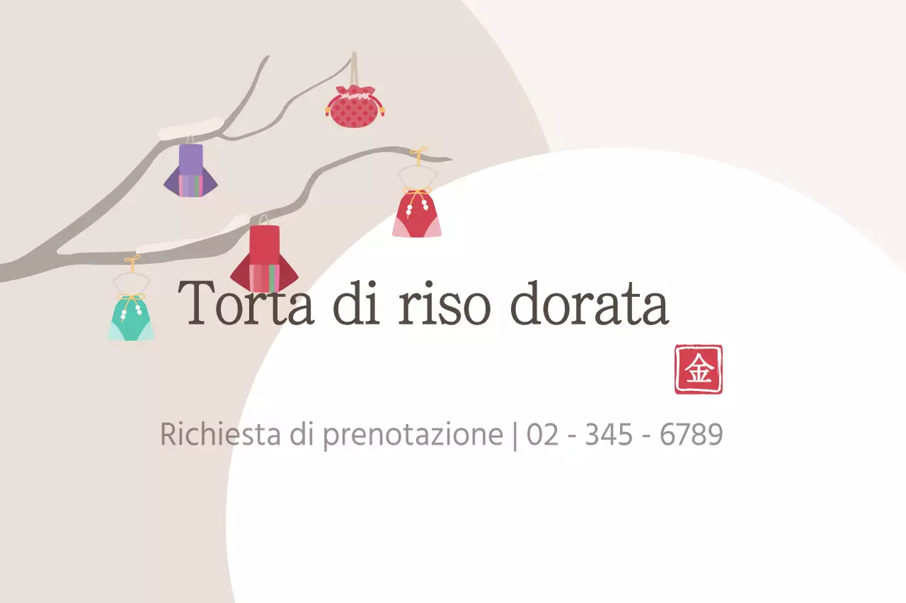 Torta di riso dorata