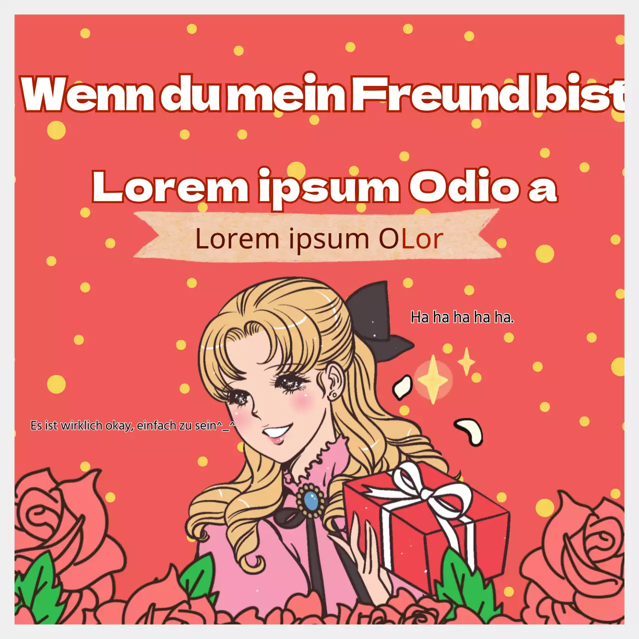 Comic-inspirierte Vorlagen