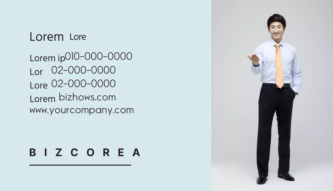 Tarjetas de visita Biz Japen