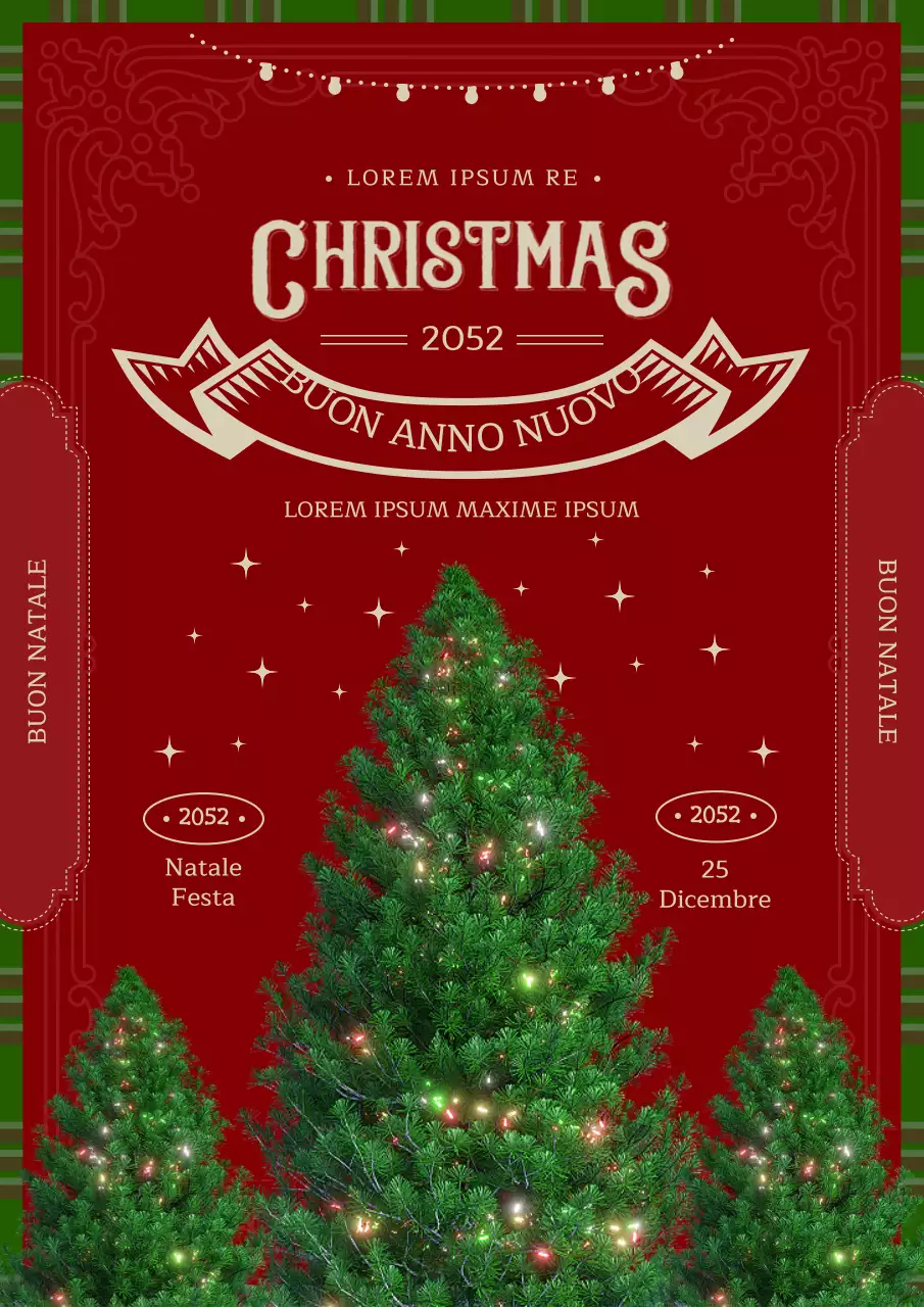 Guida alle feste natalizie di fine anno in rosso e verde