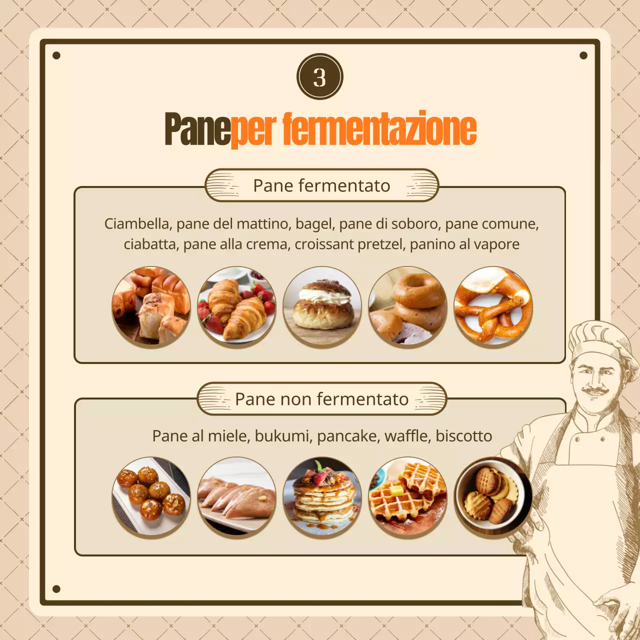 Conoscere i pani vintage marroni e beige