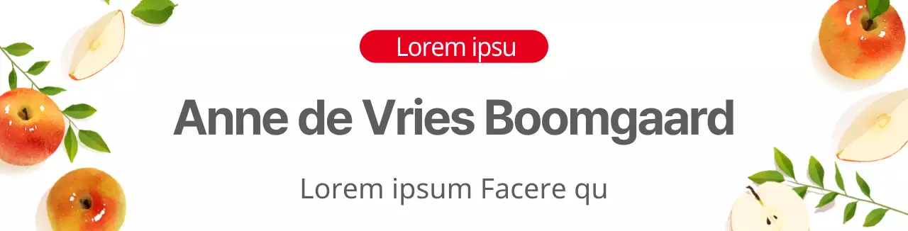 Witte boerderij illustratie boomgaard promotie