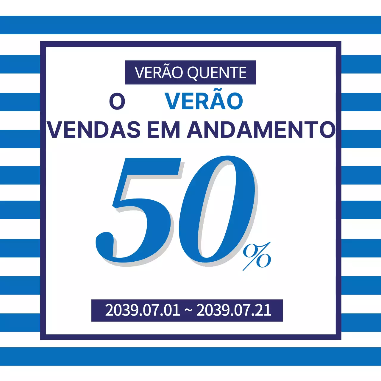 Listra azul verão verão quente verão Venda