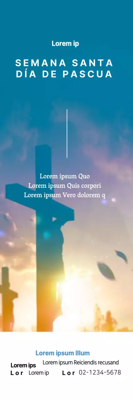 Estandartes de Pascua del personal de la iglesia