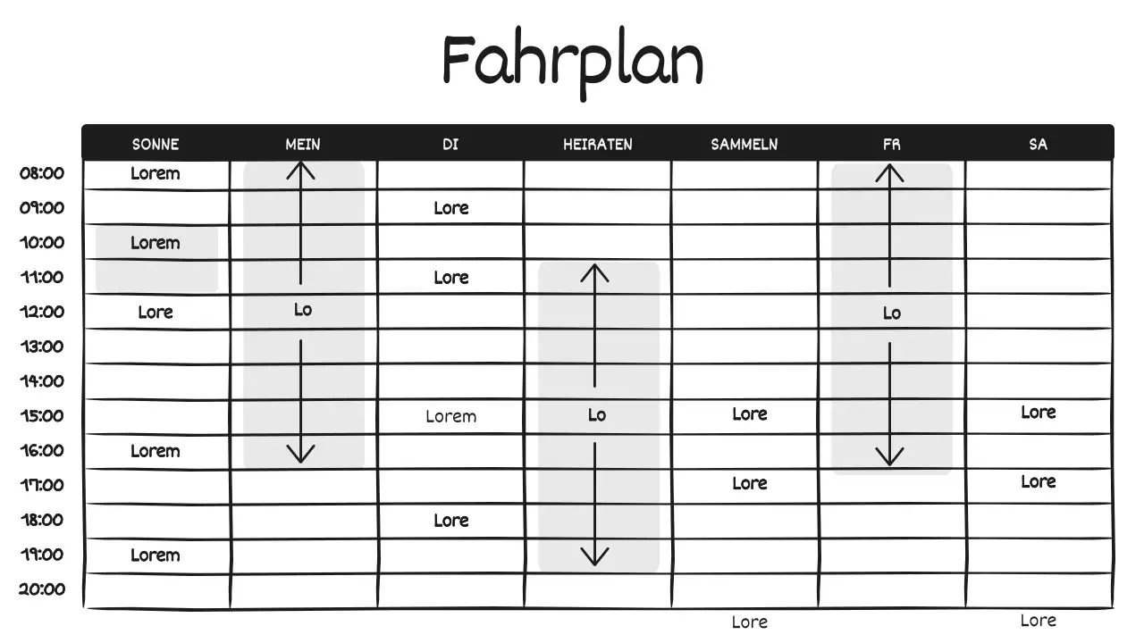 Ein schwarz-weißer, kritzelnder Tagebucheintrag mit niedlichem Kritzelflair