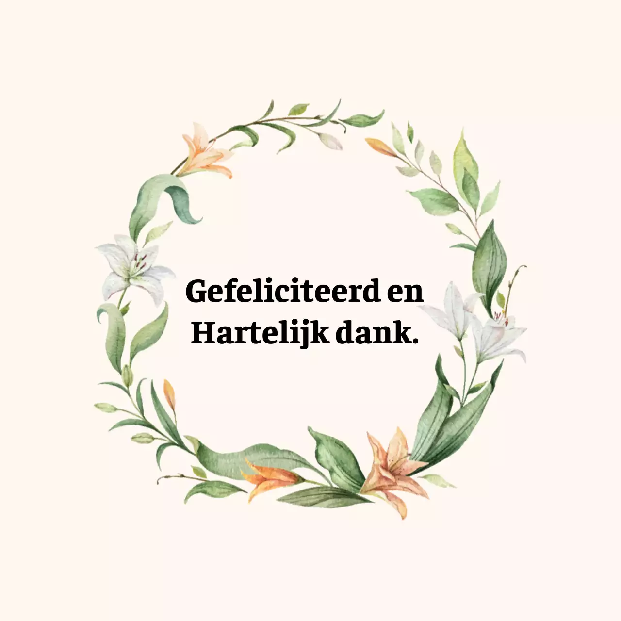 Witte geïllustreerde sentimentele bedanklabels