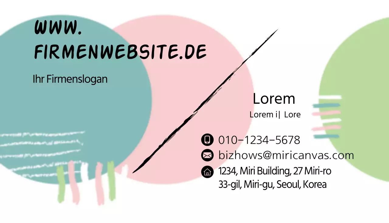 Bizshow-Visitenkarte