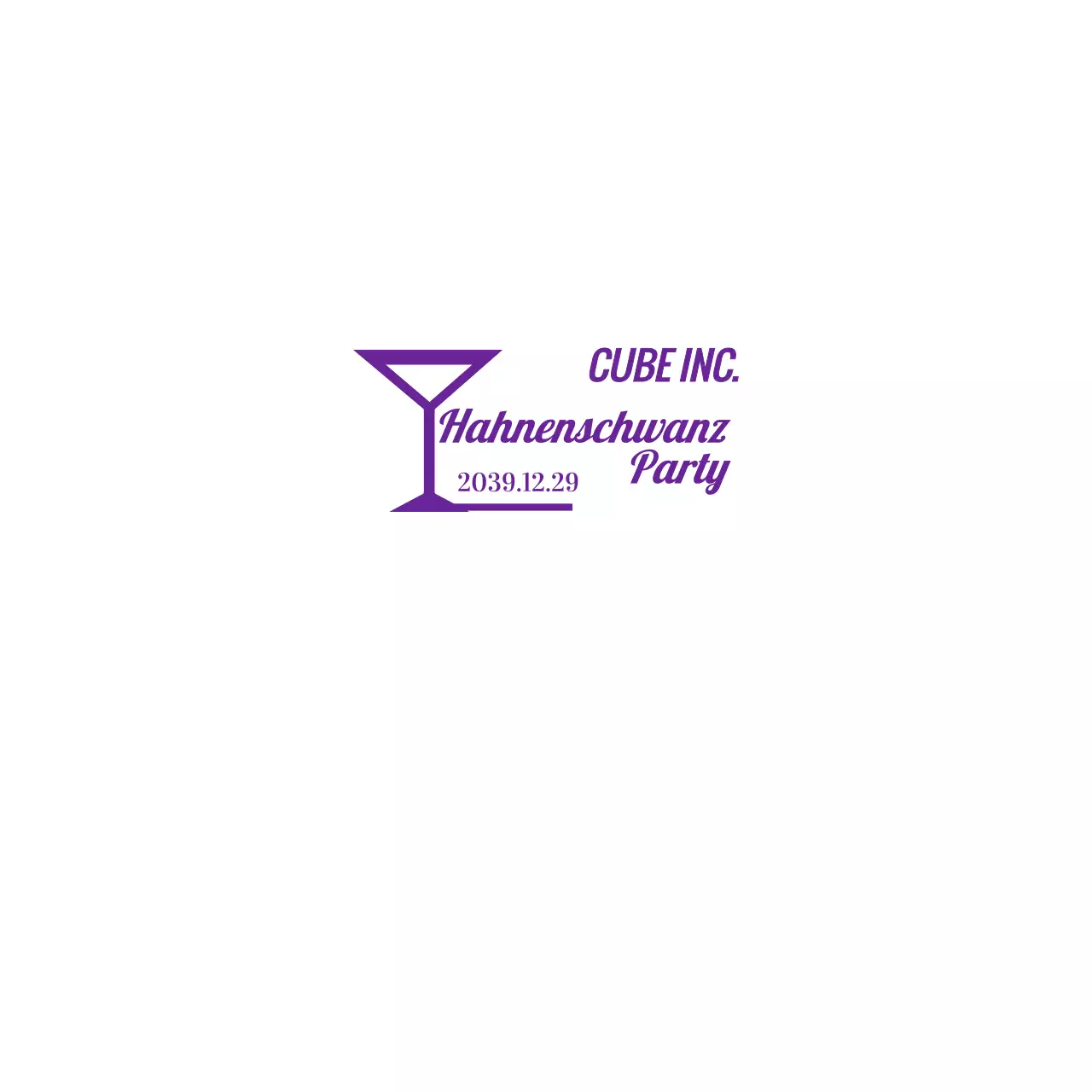 Hahnenschwanz-Party 냅킨