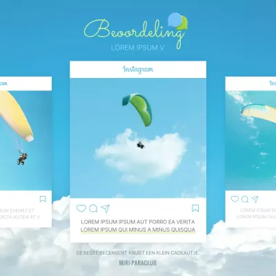 Paragliden in lichtblauw en chartreuse: onze recensie van de maand