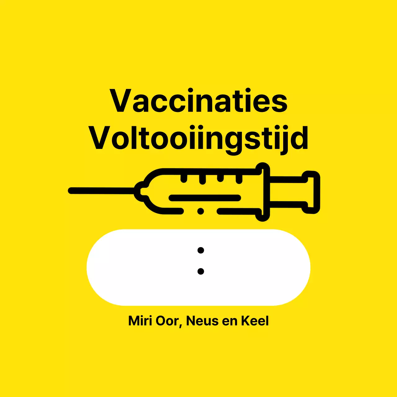 Vaccin voltooiingssticker