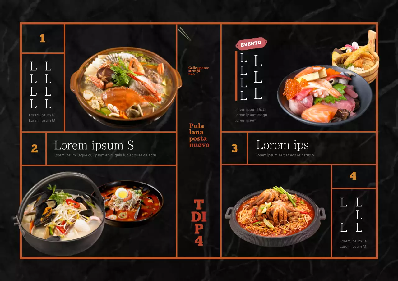 Menu invernale caldo