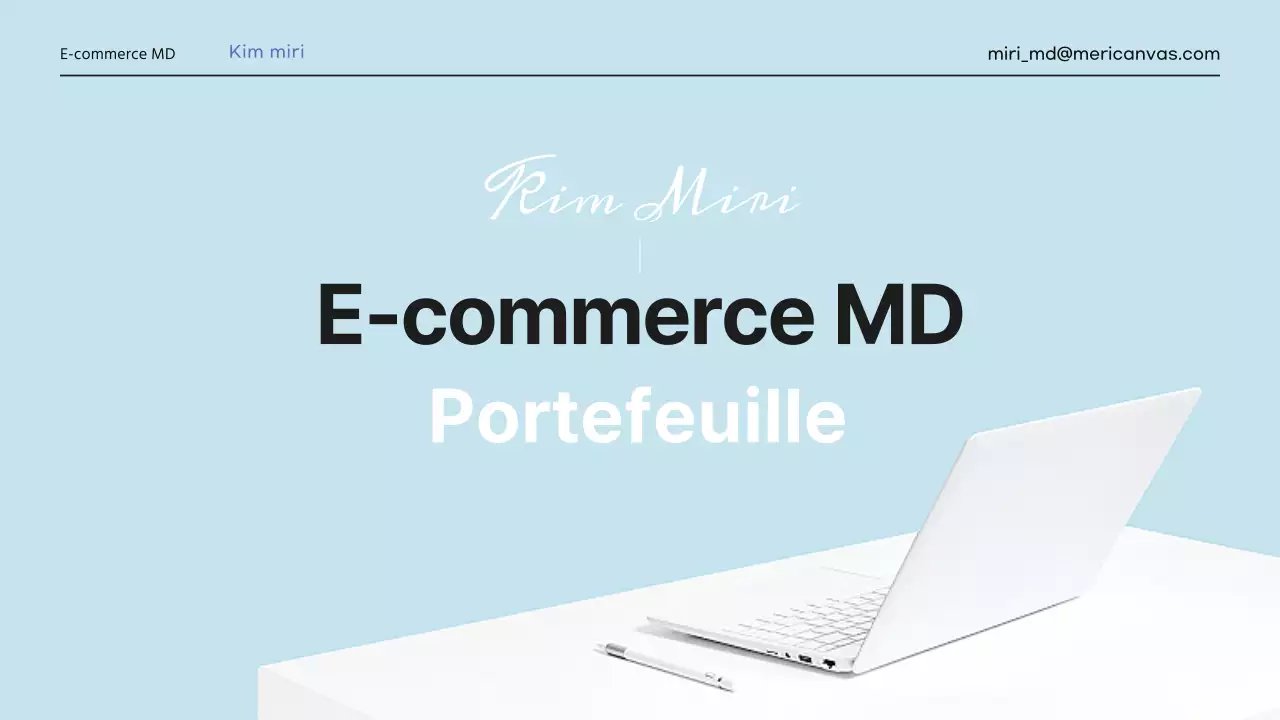 Eenvoudige, professionele portfolio-cv in lichtblauw en lichtgeel